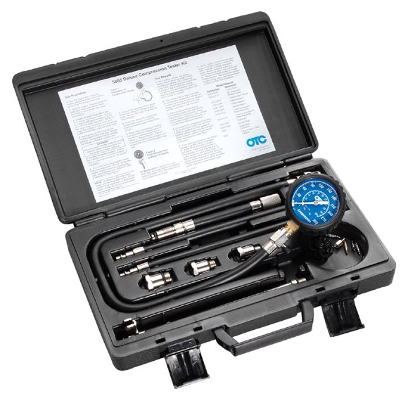 Kit de comprobador de compresión OTC 5605 Deluxe para motores de gasolina