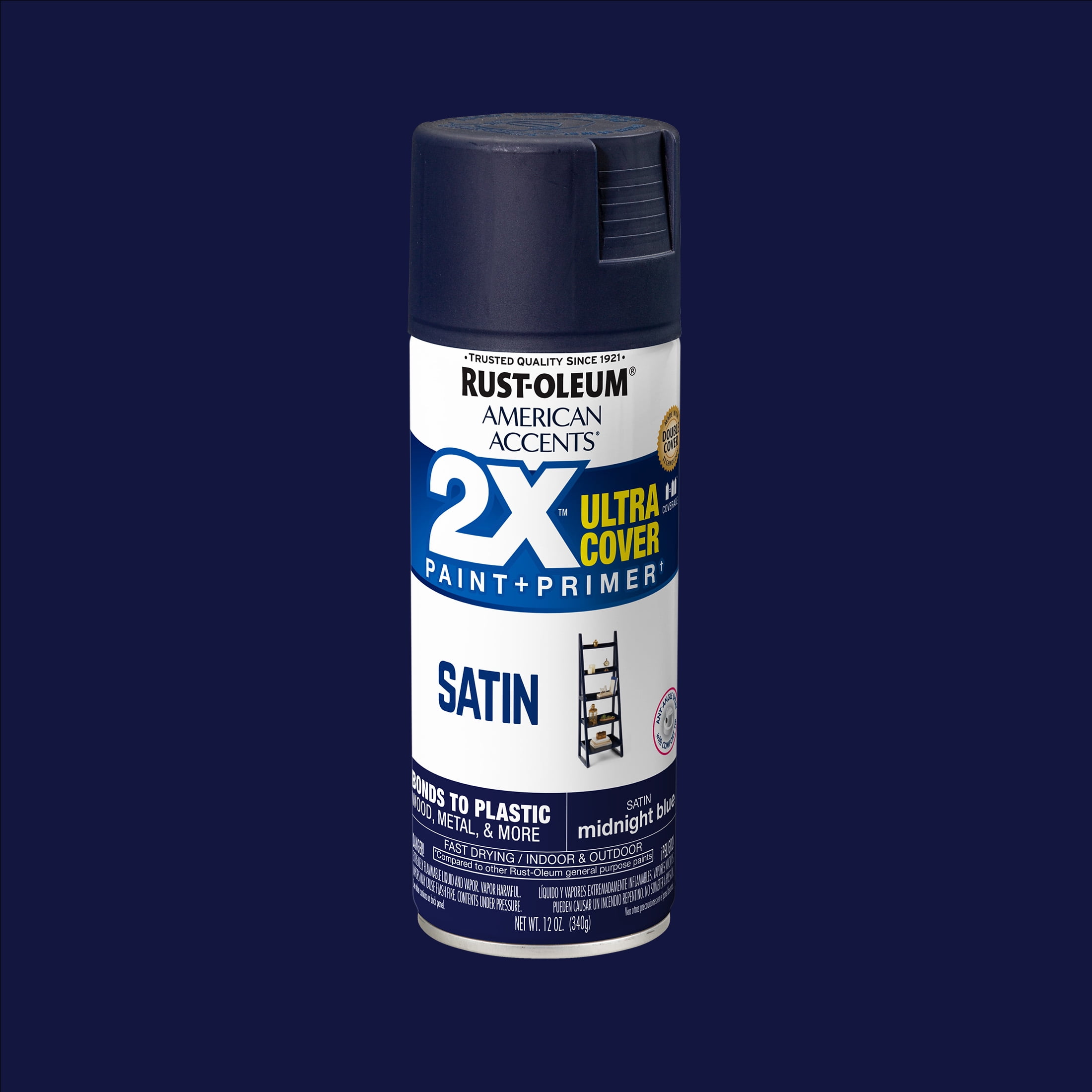 2 pack) Midnight Blue, Rust-Oleum American Accents 2X Ultra Cover