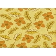 thumbnail image 1 of Ahgly Company Indoor Rectangle Patterned Bold Yellow Area Rugs, 2' x 4', 1 of 6