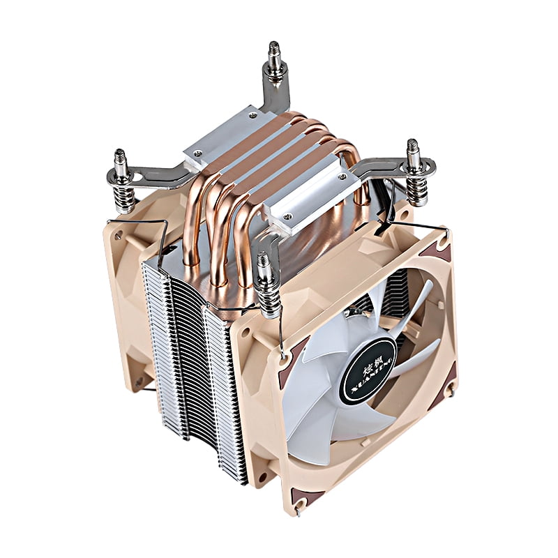 Computer Radiator 4 Heat Pipe Air-cooled CPU Cooling Fan Efficient Cooler Suitable For Installing LGA2011 2066 E3 E5 X79 X99