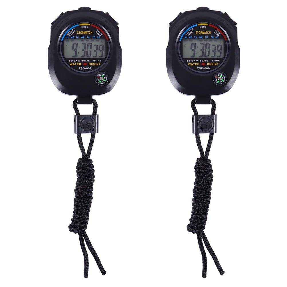 OUNONA Stopwatch Training Digital Electronic Match Timer Referees