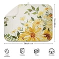 thumbnail image 2 of Microfibre Drying Mat for Kitchen Sunflower Colorful Floral Dish Drying Drainer Mat Absorbent Drying Mat Washing Up for Glass, Plate & Cup 18inch X 24inch, 2 of 5