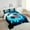 Black Blue, variant on Erosebridal Soccer Comforter Set Queen Size Football Games Bedding Set Blue Black Comforter Sports Theme Quilt Set