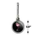 thumbnail image 4 of Pink Flamingos Palm Tree Antiqued Charm Clothes Purse Suitcase Backpack Zipper Pull Aid, 4 of 5