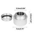 thumbnail image 4 of Linnome Réchaud à Alcool d'Extérieur Ultraléger en Aluminium Argenté avec Couvercle Étanche, Réchaud de Camping pour Pique-Nique, Randonnée et Usage Extérieur, 4 of 8