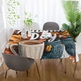 thumbnail image 5 of Yayeee Tablecloths for Rectangular Tables 54 x 54 inch Party Table Cover, Autumn Day Pattern, 5 of 6