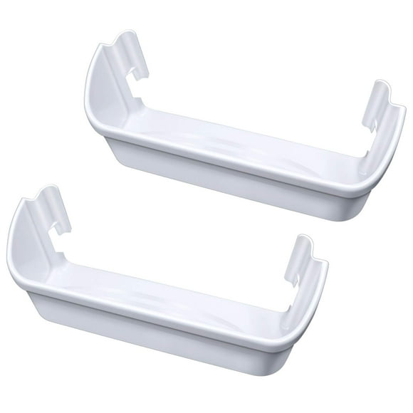 2 pack 240323001 Refrigerator Door Bin, Refrigerator Side Shelf Replacement Part, (15.95in long), Fit for frigidaire kenmore, Replace AP2115741, PS429724, AH429724, 240323007, (DON? fit freezer door)