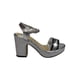 thumbnail image 2 of SANDALIA DE VESTIR LEON MUJER PLATA SINTETICO 3691 LEON  3691p, 2 of 4
