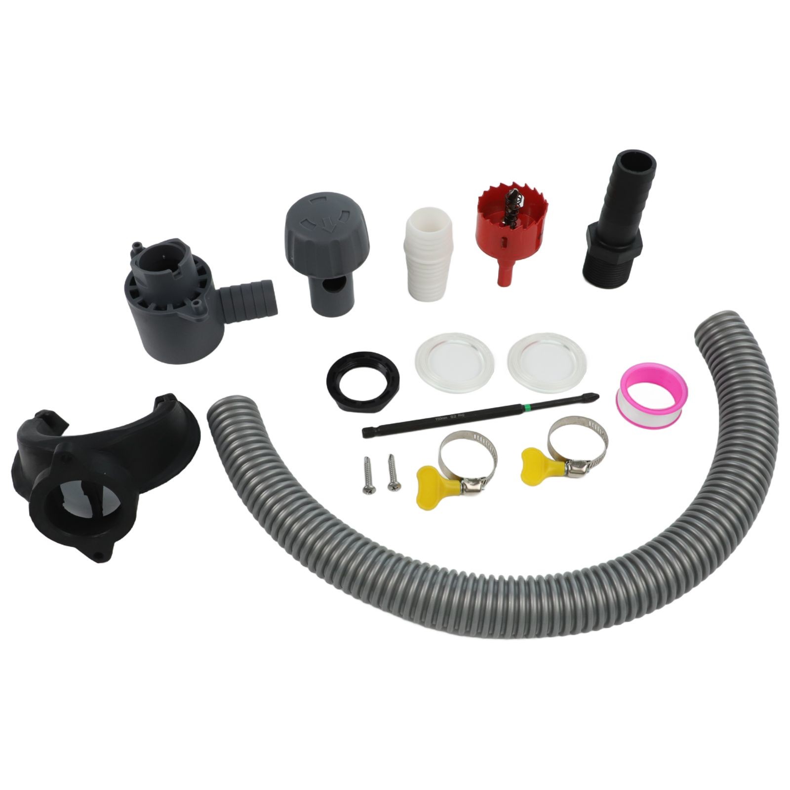 RANME 12 Pieces Rain Collector Weather Resistant Rain Collector Downpipe Collector Water Collection Easy Installation