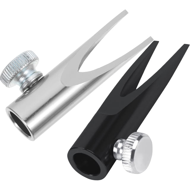PAMINGONO 2Pack Pencil Sharpener for Kids Portable Aluminum Alloy Black Use Back to School