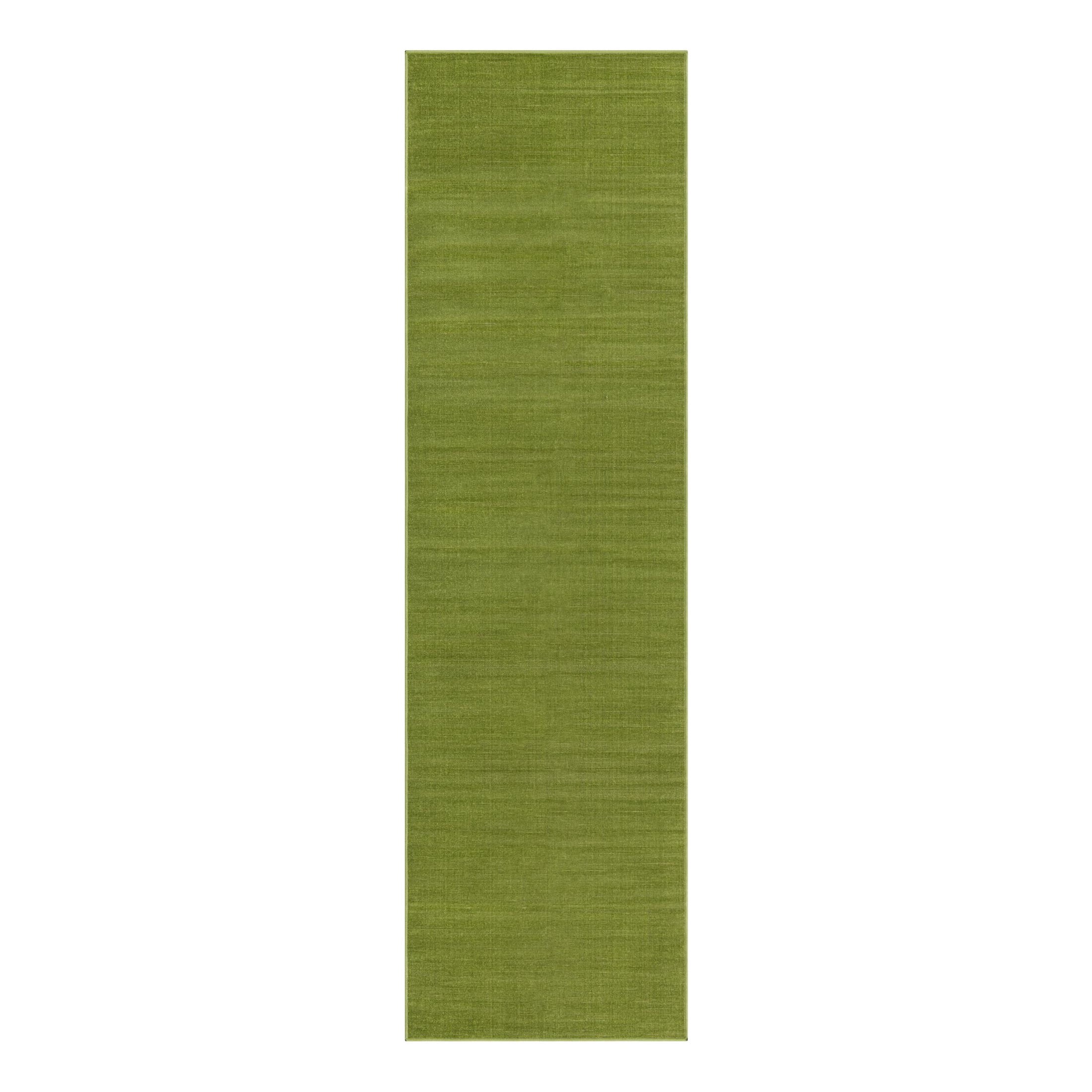 Unique Loom Williamsburg Collection Area Rug - Solid (2' 9" x 9' 10" Runner Green)