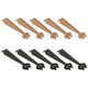 thumbnail image 3 of Cartoon Cat Ruler Set 10pcs Retro Wooden Drawing Tool for School, Home, and DIY Handwriting Practice, 3 of 3