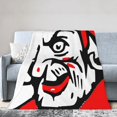 thumbnail image 1 of ZICANCN Witch Sorcerer Face Pirate Anti-Pilling Flannel Bed Throw Blankets - Couch-Ultra-Soft Micro Fleece Sofa Bed Camping Travel Blanket for Adults 40"x30", 1 of 8
