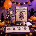 thumbnail image 5 of Patchwork Skeleton Witch DIY Sewing Kit Beginner-Friendly Doll Making Set with Gothic Cute Plush Halloween Craft Activity for Adults Teens Spooky Room Decor Gift, 5 of 5