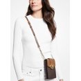 thumbnail image 2 of MICHAEL KORS Womens Carmen Small Logo Smartphone Crossbody Bag 35S2GNMC5B-847 (Brown), 2 of 4