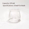 thumbnail image 5 of Tazas de Café Vidrio Borosilicato Alta Temperatura Hecha A Mano 275 Ml, 5 of 5