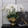 thumbnail image 3 of 3Artificial Phalaenopsis Flowers Artificial Orchid Flowers Stem Plants for Home Décor (6Pcs), 3 of 5