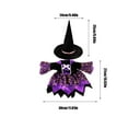 thumbnail image 3 of Un Ensemble de Déguisement d'Halloween pour Poupée, Chapeau de Sorcière et Robe, pour Jeu de Rôle, Encourage la Créativité et les Compétences Motrices Fines, 3 of 6