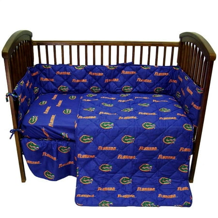 Florida 5 Pc Baby Crib Logo Bedding Set