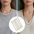 thumbnail image 3 of Stainless Steel Jewelry Extender Chains – 18 Piece Suitable for Necklaces Bracelets and Anklets; Lengths: 1" 2" 3" 4" 5" 6", 3 of 7