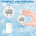 thumbnail image 2 of Ice Bath Thermometer with Timer Automatic Ice Bath Water Thermometer Humidity Instruments Home Measurement Tools, 2 of 4