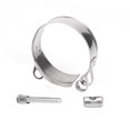 thumbnail image 3 of 2pcs T-bolt Colliers de Serrage, Plage de Diamètre Réglable 26-28mm pour 1 Pouce Tuyau, 3 of 4