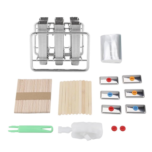 Oubit Ice Pop Maker,Stainless Steel Molds Ice Icecream Mould Stainless Steel Mould Maximized Efficiency