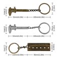thumbnail image 3 of Brillar Mini Vernier Caliper BRI Aleación de Zinc Color Vintage 3 Piezas, 3 of 5