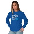 thumbnail image 3 of Autism Touches Us All Puzzle Piece Long Sleeve TShirt Men Women Brisco Brands X, 3 of 6
