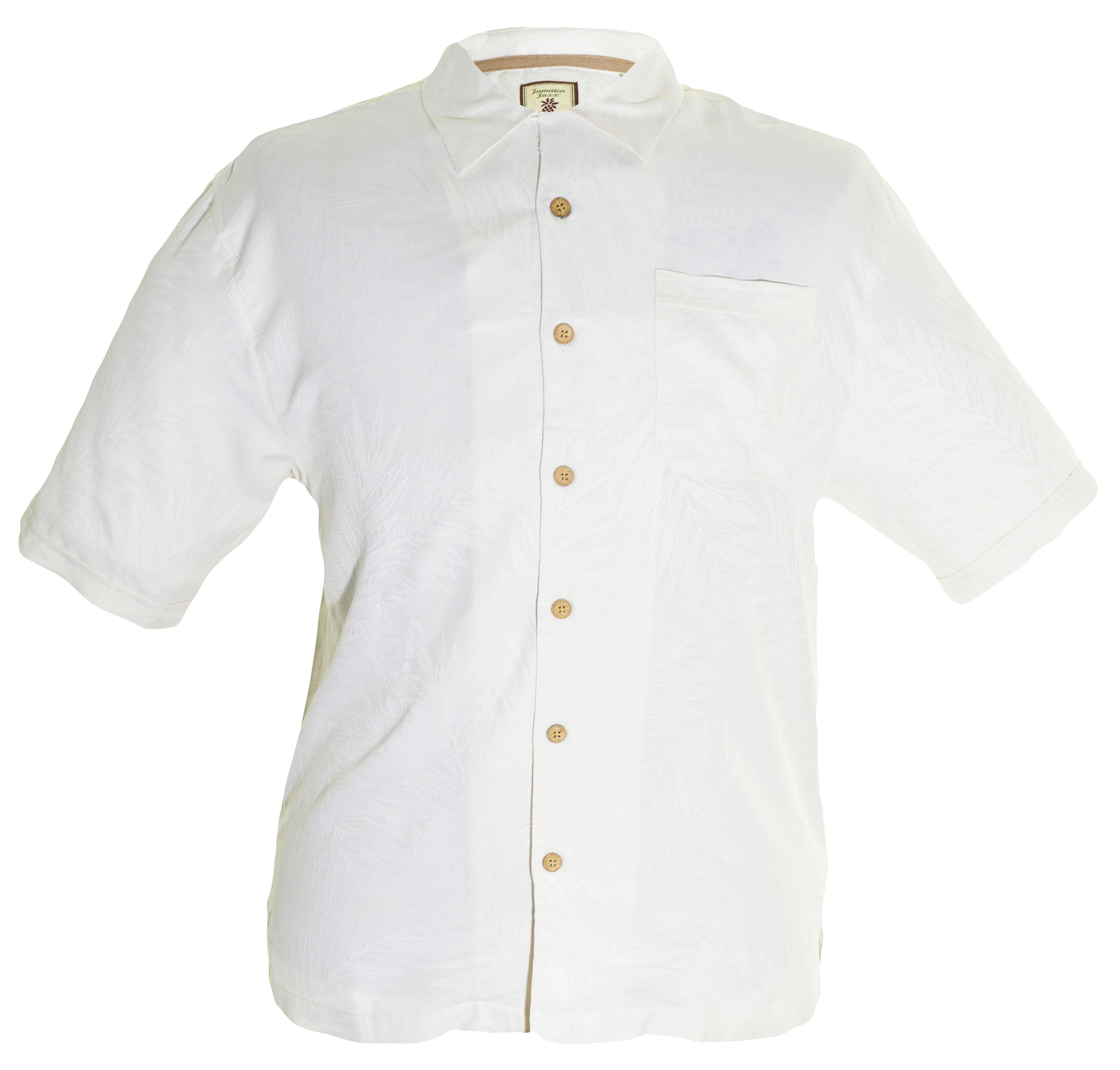 Jamaica Jaxx Mens Silk Hawaiian Aloha 