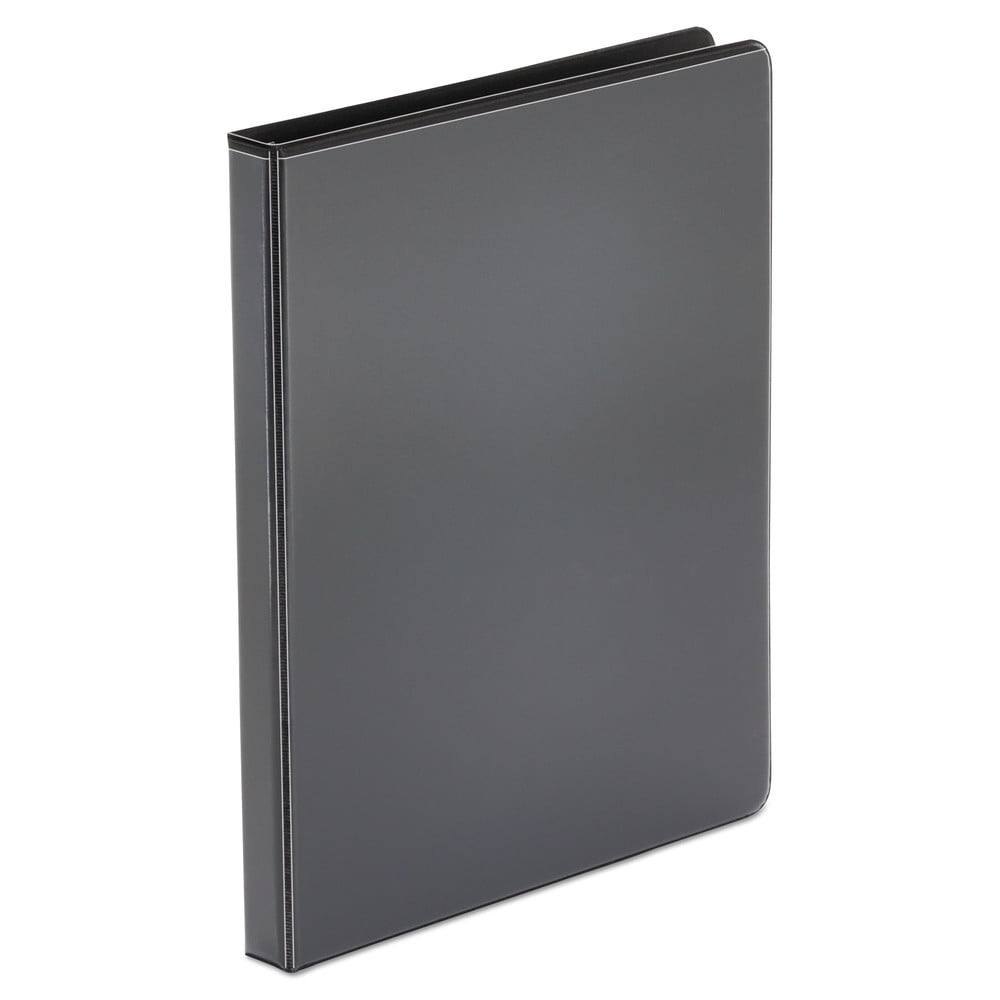 Universal UNV20951 3 Ring 0.5 in. Capacity Economy Round Ring View Binder - Black