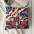 thumbnail image 3 of YINGXI Truck Stripes Throw Pillow Covers, Cushion Case for Sofa Couch 12x12in, 3 of 5