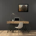 thumbnail image 4 of Grayscale 24x19 Black Modern Framed Museum Art Print Titled - Candy Stripes I, 4 of 5