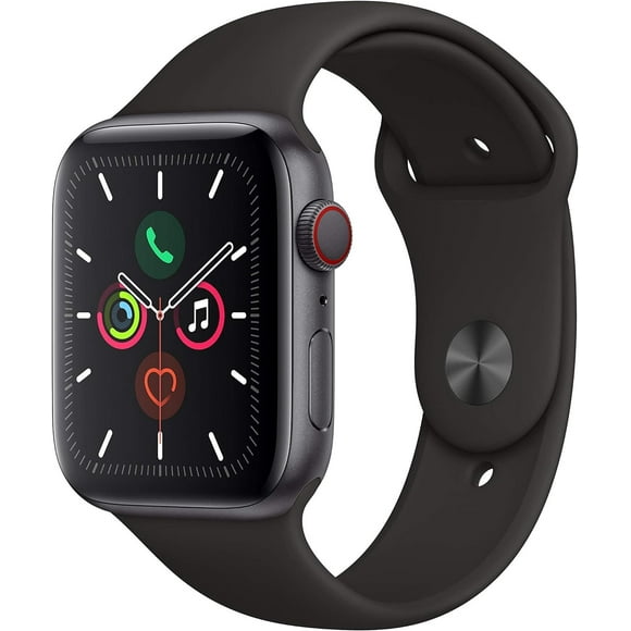 Refurbished Apple Watch Series 5 Aluminum 44mm A2095 (GPS + Cellular) Space Gray (Grade A)