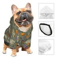 thumbnail image 3 of Haiem Halloween Mummy Gnome for Winter Dog Hoodie Sweatshirts with Pockets Warm Dog Clothes for Small Dogs Chihuahua-XX-Large, 3 of 7