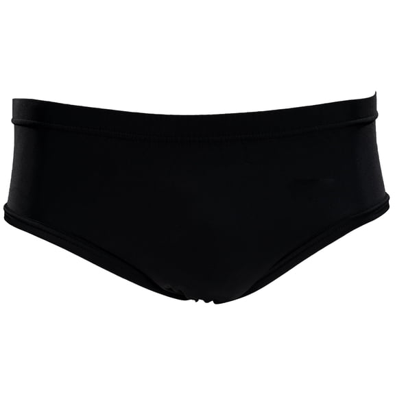 Wrestling Briefs Trunks Mens Singlet Underwear Spandex Halloween Costume Cosplay (BLACK)