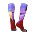 thumbnail image 5 of Lsque inside out 2 Printed Crew Socks Men's Women's LightWeight Thin Casual Calf Socks ,Knee High Socks,Cotton Socks, 5 of 9