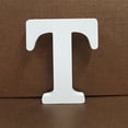 thumbnail image 1 of Fridja Wood Wooden Letters White Alphabet Wedding Birthday Party Home Decorations T, 1 of 3