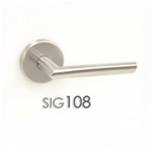 Sigma By Ahi 130 Mm Double Dummy Hollow Stainless Steel Door Lever Handle 44 1 37 In 2 In Thickness Walmart Com Walmart Com