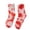 Red, variant on Wensltd Women Crew Socks Breathable Winter Socks Mid Tube Thick Warm Fleece Floor Sock