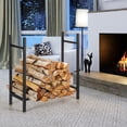thumbnail image 5 of Heavy Duty Metal Firewood Log Rack Wood Storage Firewood Holder Indoor Outdoor, 5 of 8
