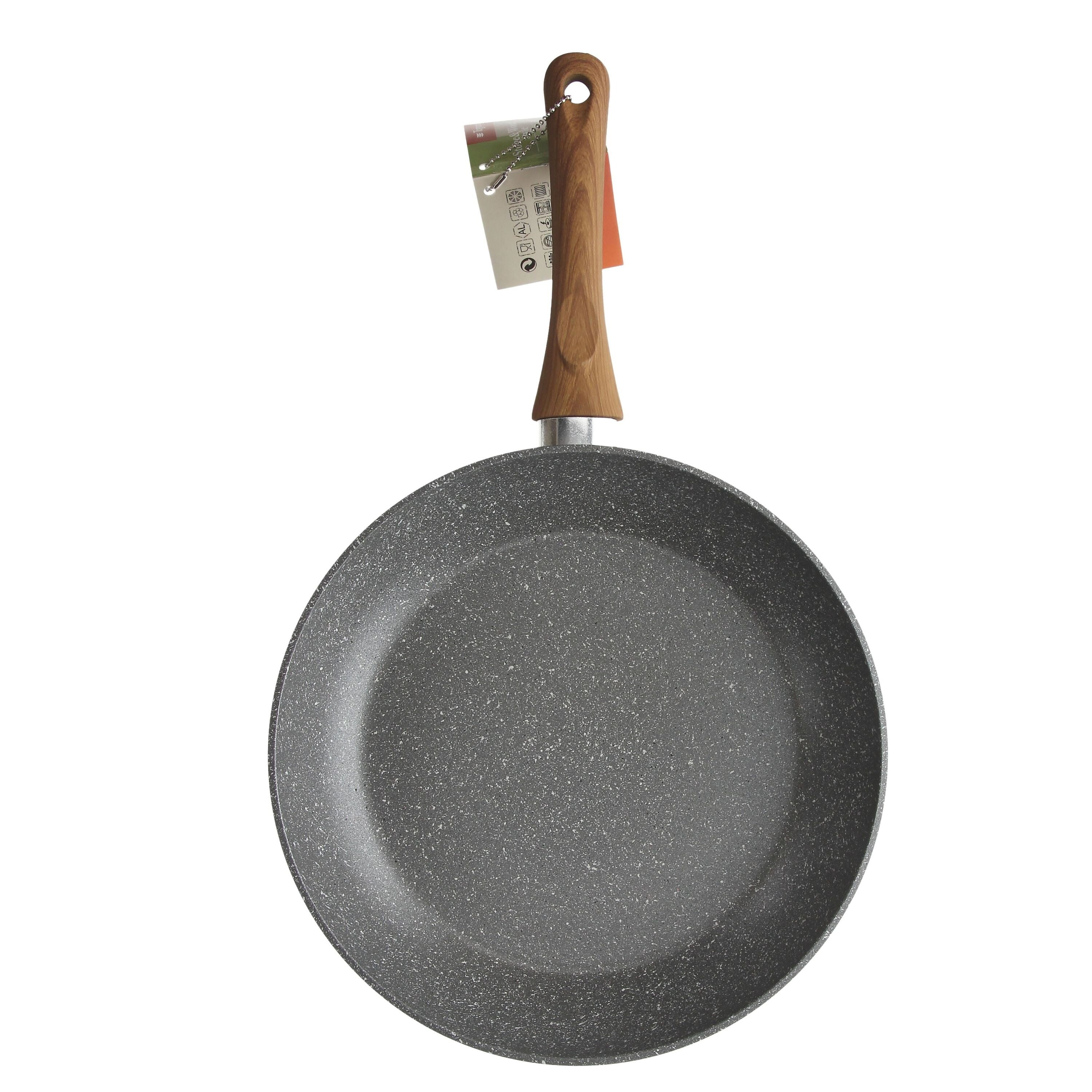 Wood & Stone Style Fry Pan 11 inch 