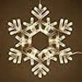 thumbnail image 2 of Kringle Traditions 20" Folding LED Snowflake Lights - Large Outdoor Snowflake Decoration (Warm White), 2 of 4