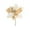 Gold, variant on Christmas Glitter Flower Ornament – 25cm Champagne Hanging Flower for Tree, Party & Xmas Decor | Perfect for Wreaths, Garlands & Holiday Decorations