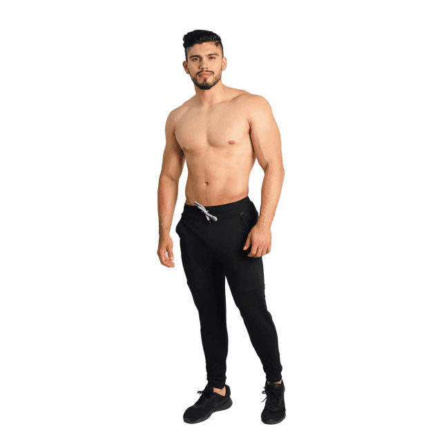 Pants Tipo Jogger Deportivo Liso Corte Slim Fit Fenix Fit Jogger Liso
