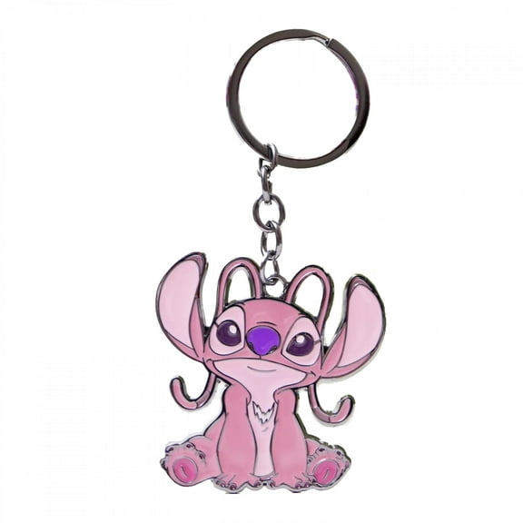 Lilo and Stitch Angel Sitting Keychain