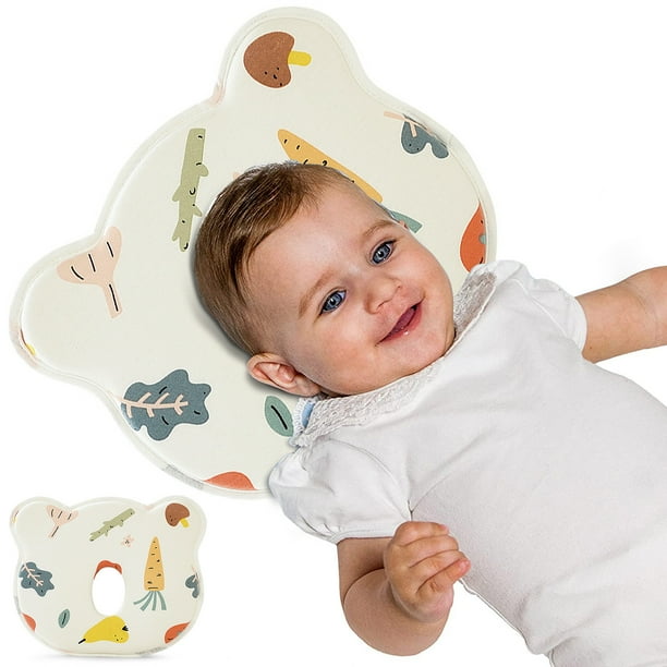 Muyoka Almohada moldeadora de cabeza espuma viscoelastica suave y comoda almohadas de guarderia soporte para dormir infantil para bebes recien nacidos Muyoka Hogar Bodega Aurrera en linea