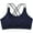 Blue - 429, variant on Womens Crossback Sports Bra, Grey, Large