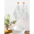 thumbnail image 2 of Spring Green Tree Branches Kitchen Dish Towels for Drying Dishes Set of 3, Farmhouse Nature Botanical Waffle Weave Microfiber Hand Tea Bathroom Towels Quick Dry & Absorbent Towel 12x12, 2 of 7