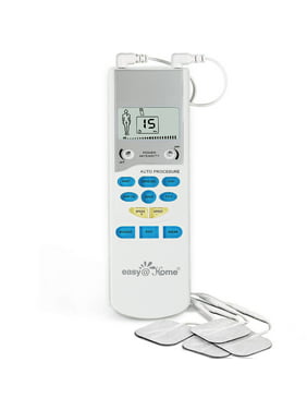 Easy@Home TENS Handheld Electronic Pulse Massager Unit - EHE009 (Muscle Pain Relief Stimulator)